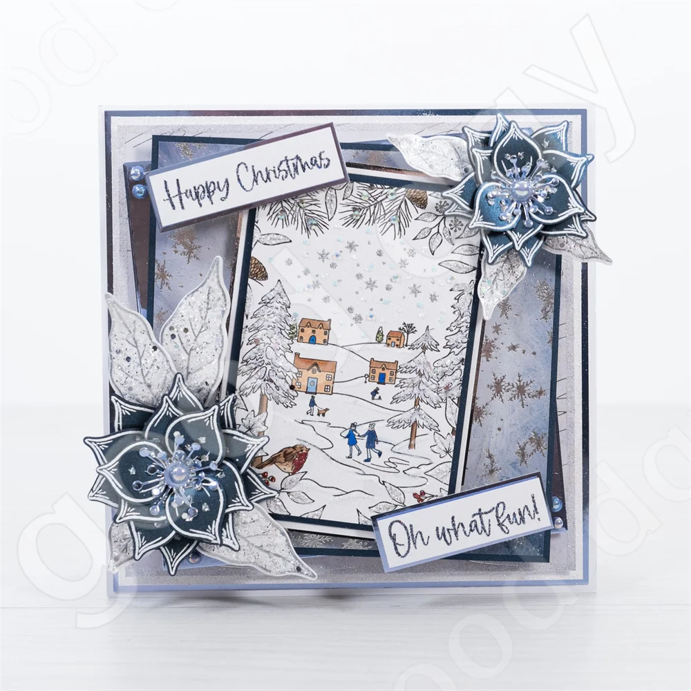 New Christmas Elk Snowflake Wr - đánh giá và giá Clear Silicone Stamps For Card Making