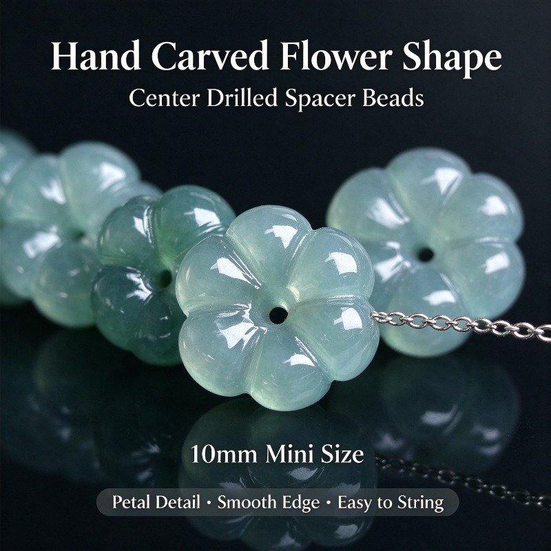 10PC Hand Carved Natural Burma - đánh giá và giá Beading