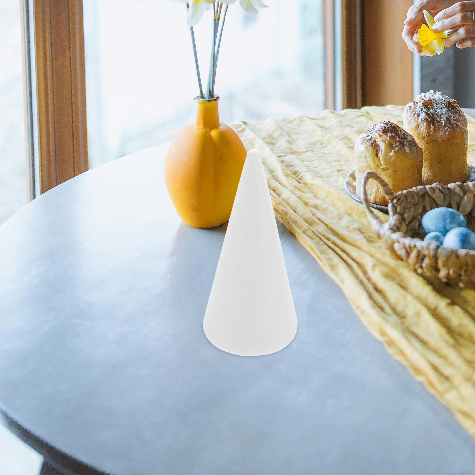 Cake Dummy Foam Cone Tree Shap - đánh giá và giá Painting Supplies