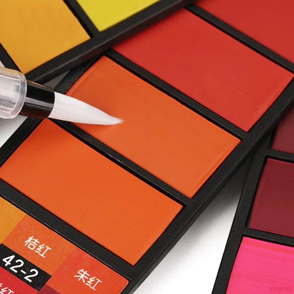 Folding Watercolor Paint Set 1 - đánh giá và giá Watercolor Paint Set Solid Pigment