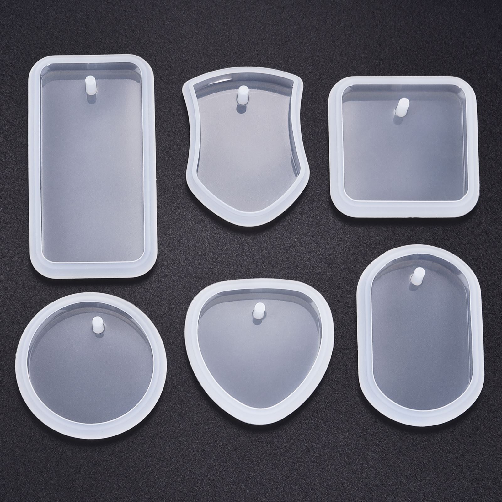 Tự Làm Móc Khóa Mặt Dây Chuyền - đánh giá và giá Silicone Epoxy Resin Molds Set