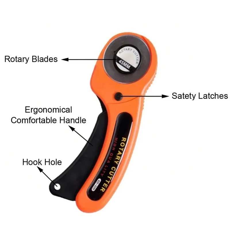 Rotary Cutter 45mm Card Paper  - đánh giá và giá Rotary Cutter For Fabric 45Mm