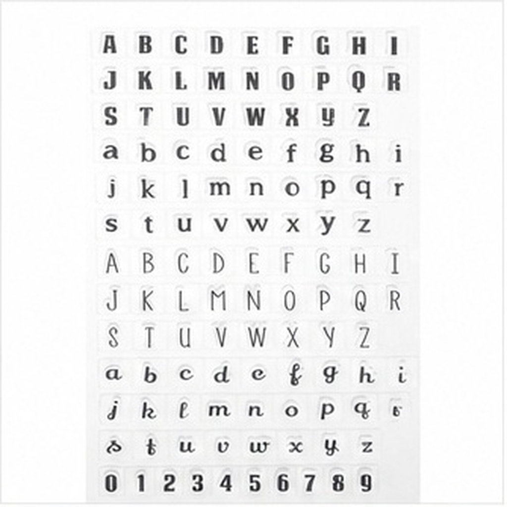 4Pcs Transparent Silicone Alph - đánh giá và giá Clear Silicone Stamps For Card Making