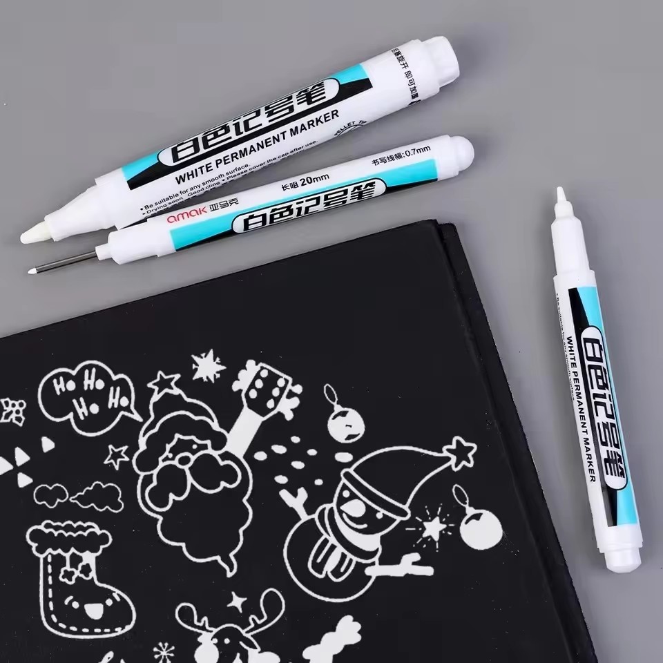 0.7/1.0/2.5MM White Permanent  - đánh giá và giá Painting Supplies