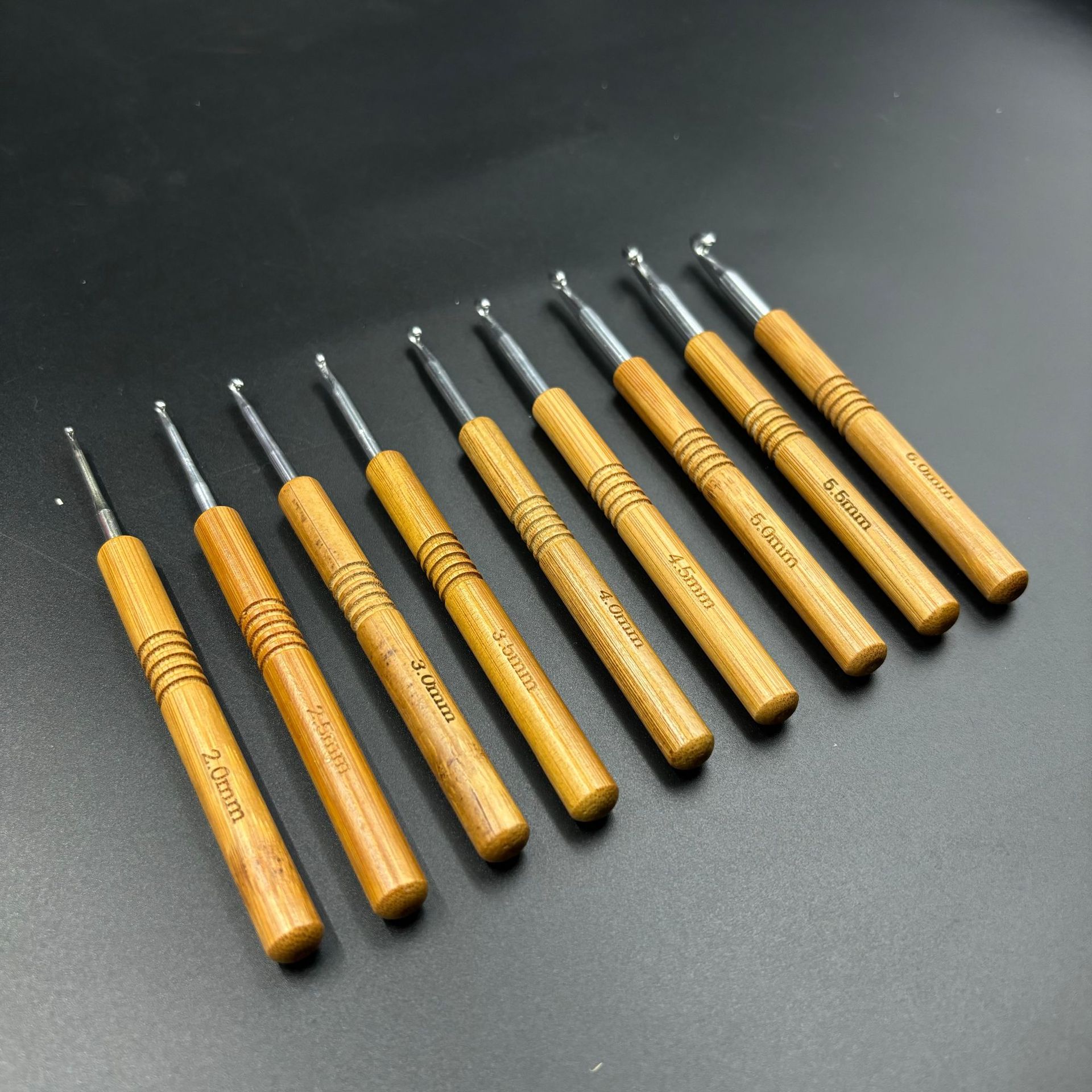 1pc Bamboo Wooden Handle Croch - đánh giá và giá Wooden Crochet Hooks Ergonomic Handle